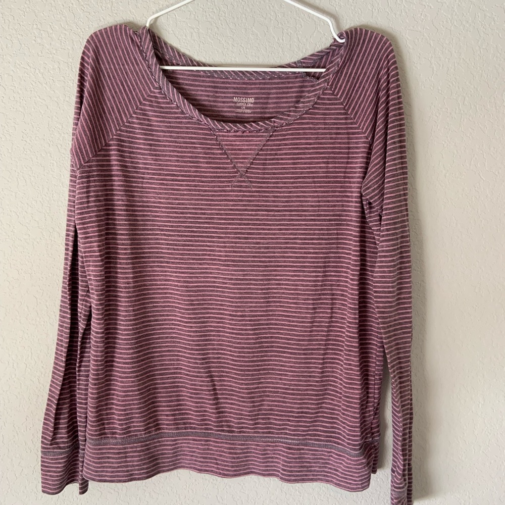 simple striped long sleeve